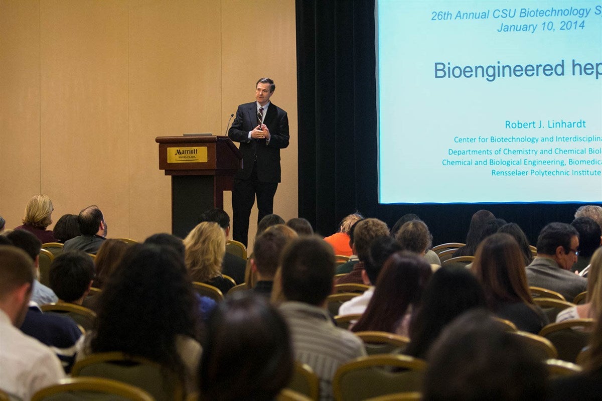 Bob at CSU Biotechnology Conference 2014