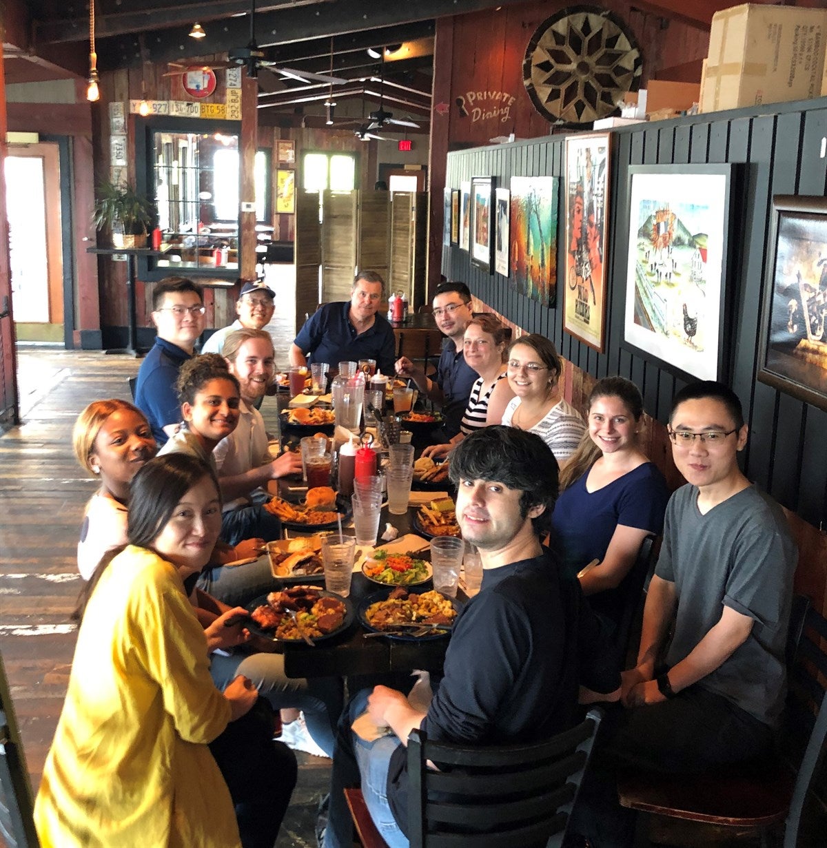 Post-Pandemic Group Lunch Summer 2021
