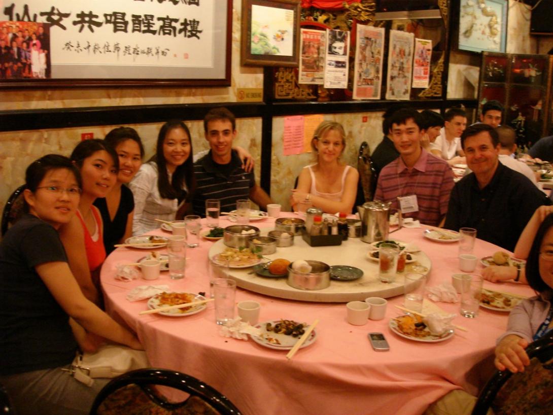 ACS summer meeting group lunch (Philadelphia, PA 2008)